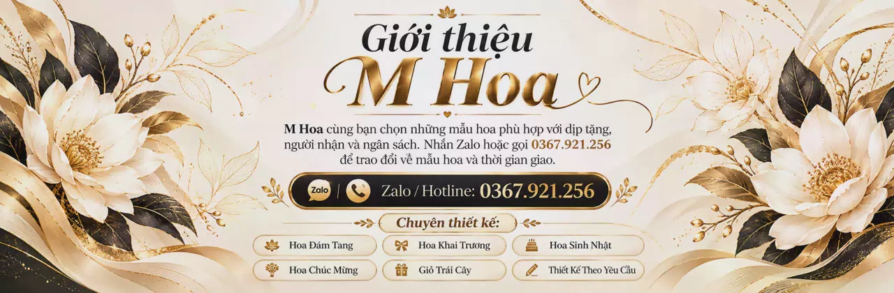 Ảnh bìa Shop hoa tươi Xã Cẩm Bình Hà Tĩnh - Chọn hoa gửi đúng tâm tình